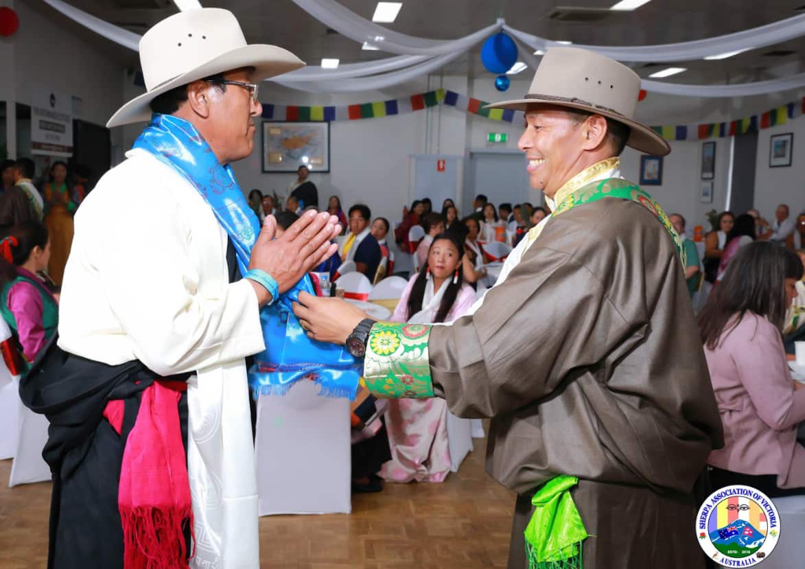 Sherpa Community event in Melbourne organisers speaking to SBS Nepali