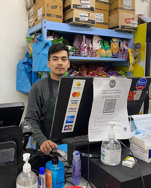 Nepali Shop QR Check In