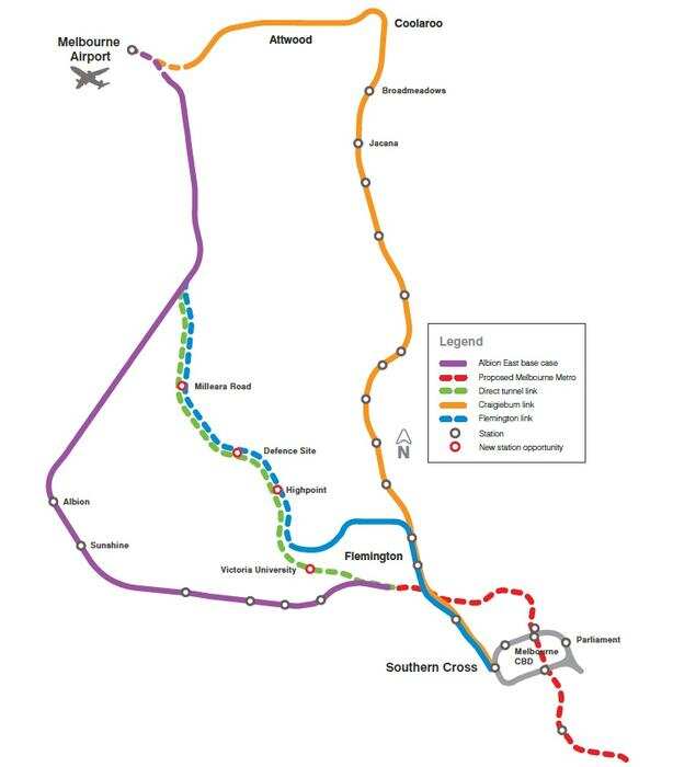 Melbourne Airport rail link