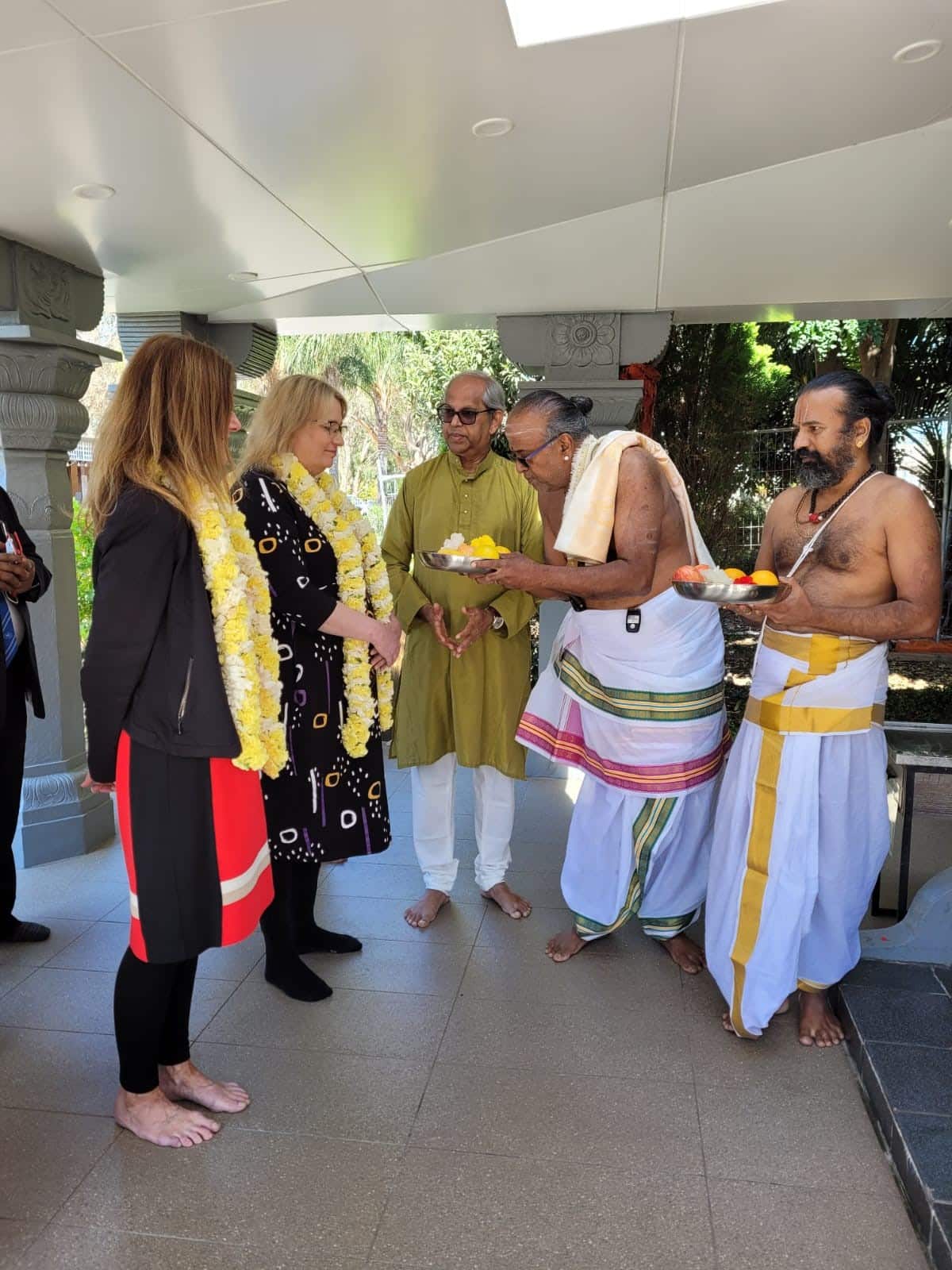 Indian temple in Melbourne, Sydney, Victoria, Australia