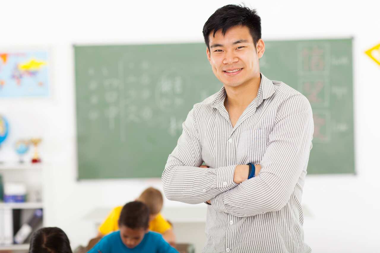 Male teacher