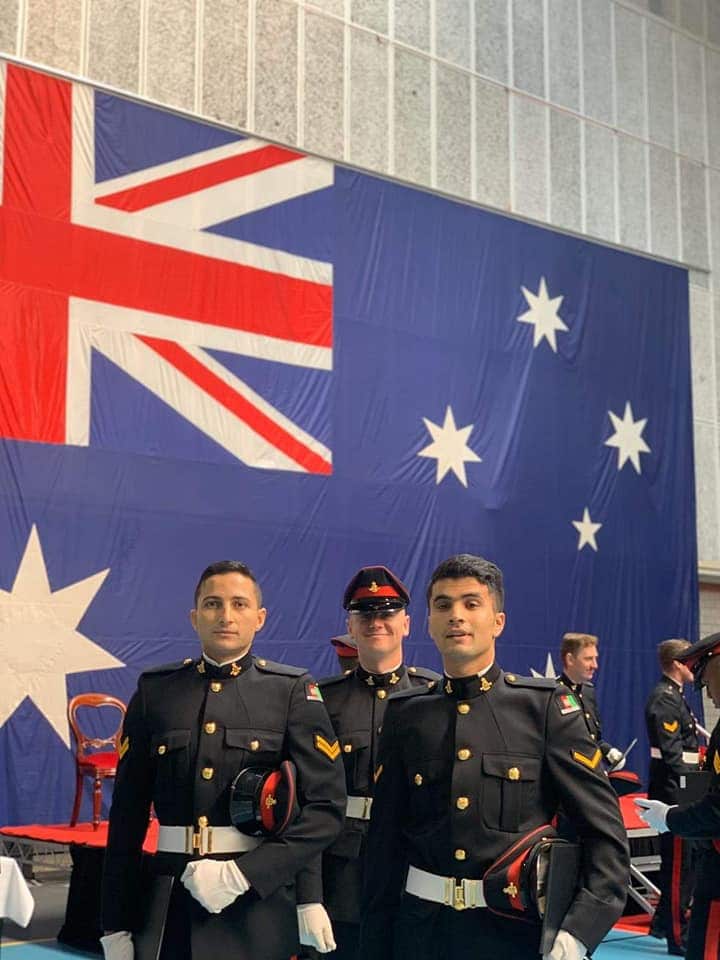 Afghan cadets at graduation ceremony