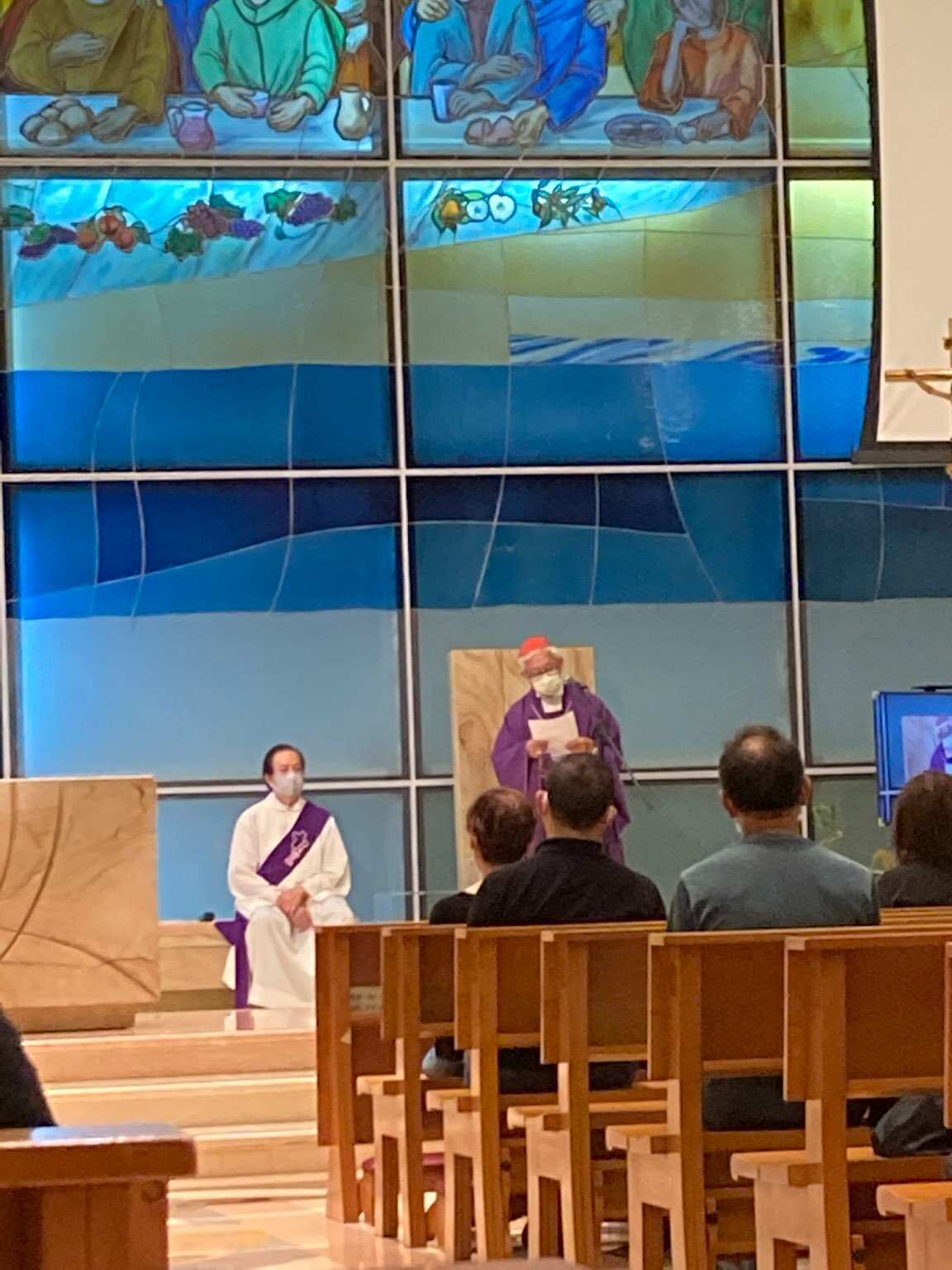 天主教香港教區榮休主教陳日君樞機主持六四「追思亡者彌撒」