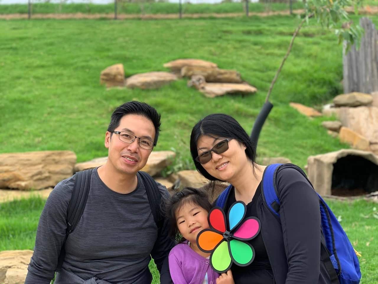 Mr Ian Lee and family.