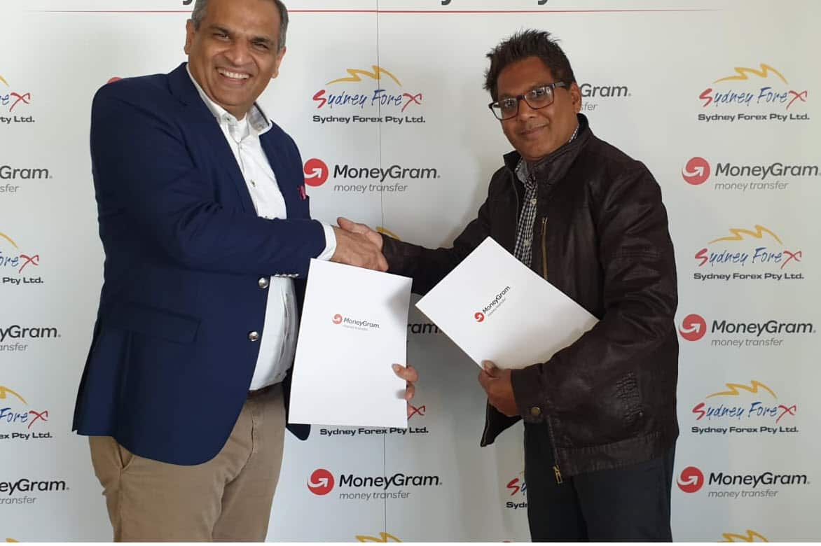 Partnership between money transfer companies