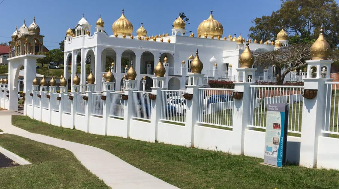 New building of the first sikh temple