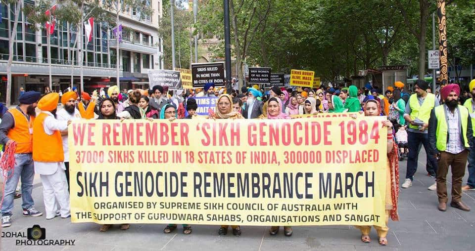 Sikh march