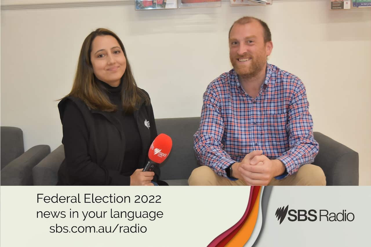 SBS Nepali at the 2022 Election Exchange program in Hobart, Tasmania.