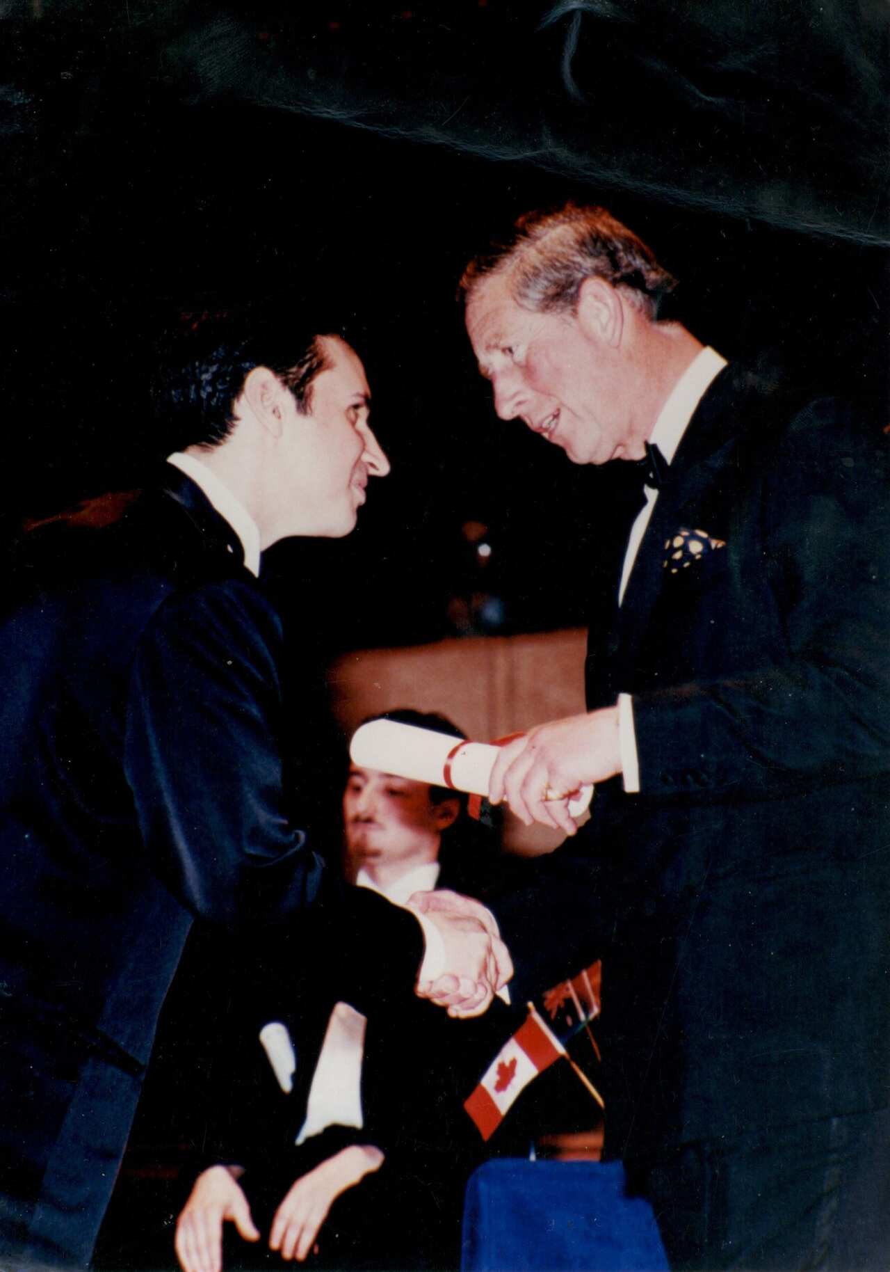 Simon Trpceski and Prince Charles