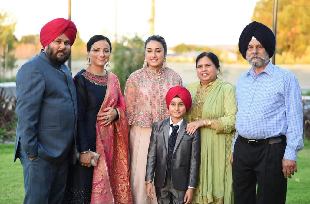 The proud Wadhawan family in Perth