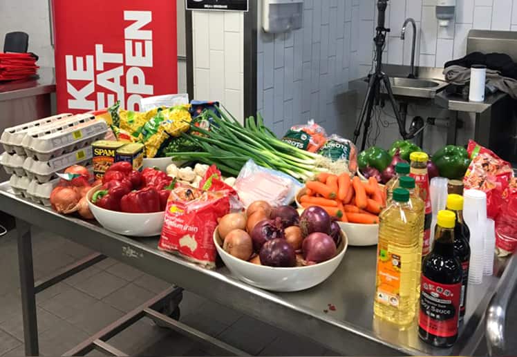 cooking competition, Brisbane, sinangag