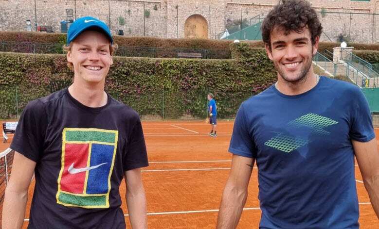 Jannik Sinner e Matteo Berrettini