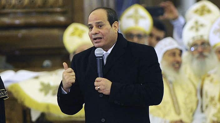 Egyptian President Abdel-Fattah el-Sissi