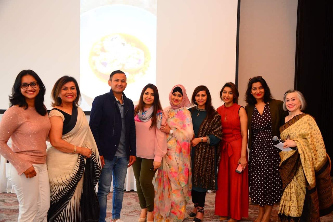 Organisers and volunteers of Sitara's Story 