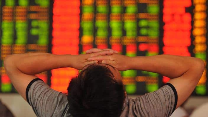 China's stock market, stock market crash