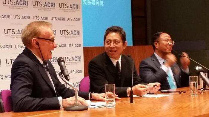 Lecture in Australia-China Relations Institute (SBS)