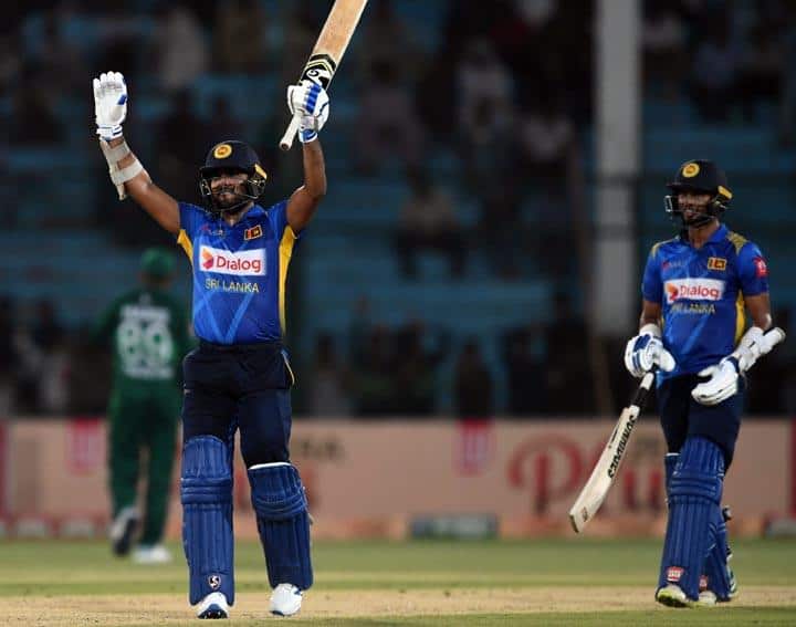 Sri Lanka tour of Pakistan at Karachi,