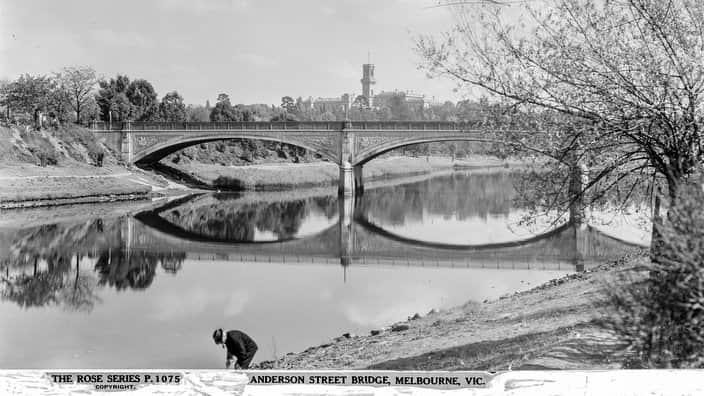 Anderson St Bridge Melbourne 1920-1954