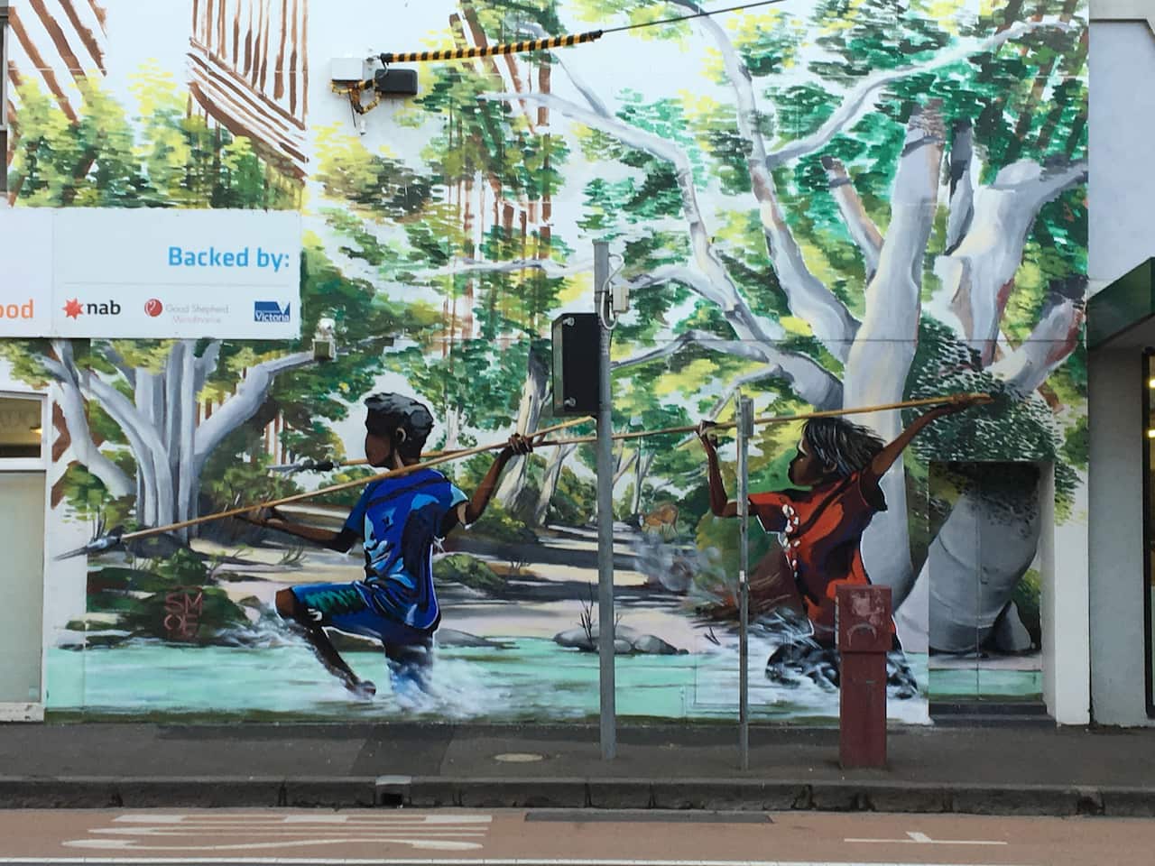 SMOE's mural in Melbourne