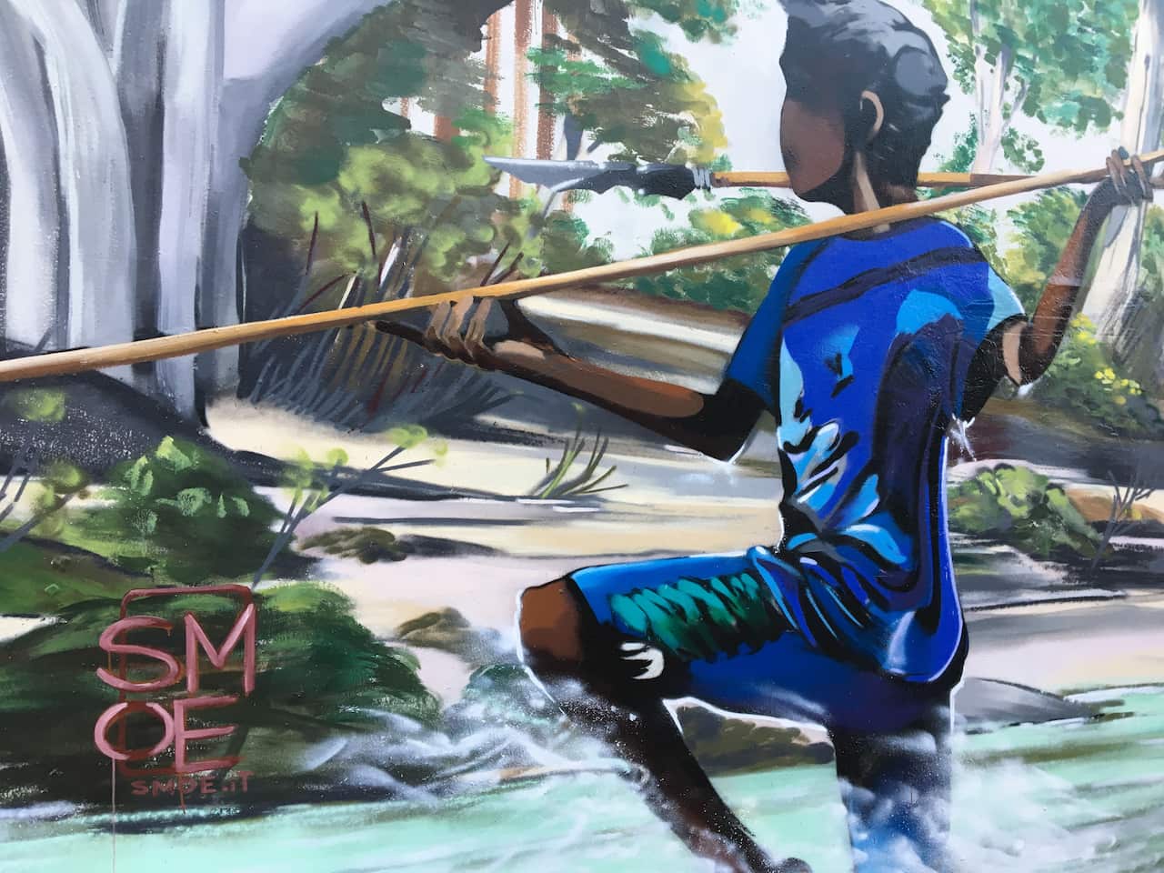 SMOE's mural in Melbourne