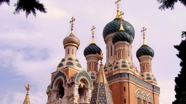St Nicholas Russian Orthodox Cathedral in Nice