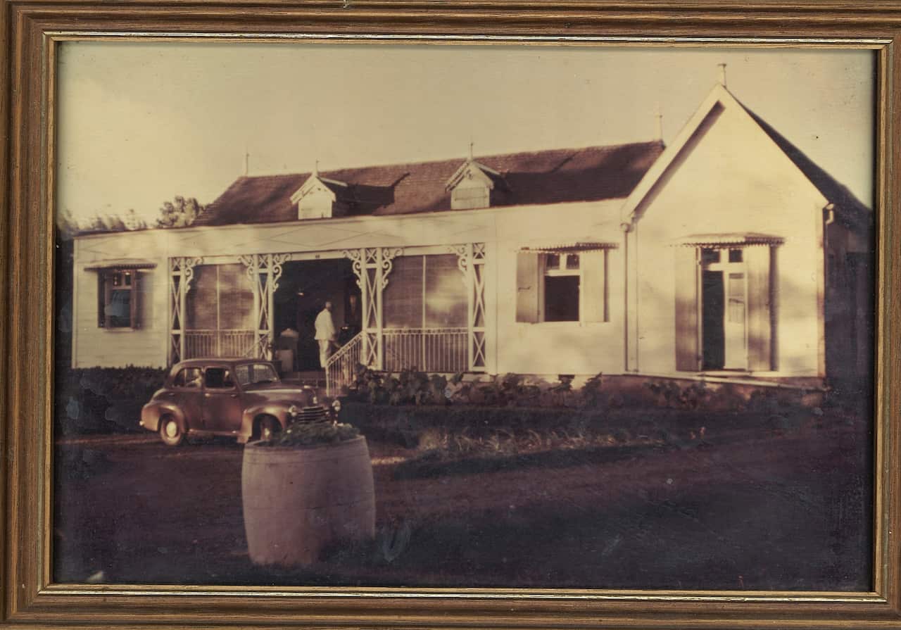Robillard's family home