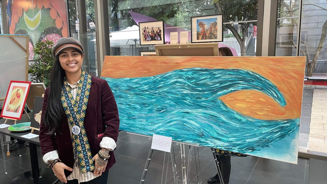 Young Artist Sophia Varga from Melbourne