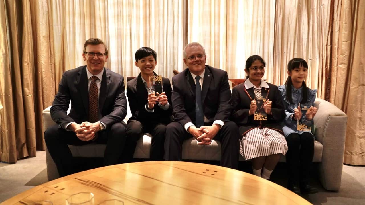 Spelling bee national champion