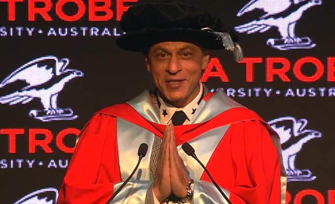 Shah Rukh Khan gets honorary PhD