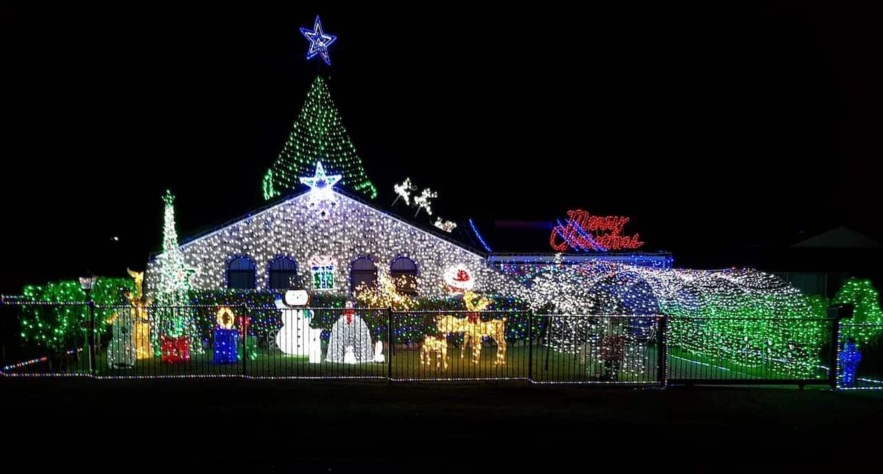 Top Voted Christmas displays in Sydney - Saint Clair 
