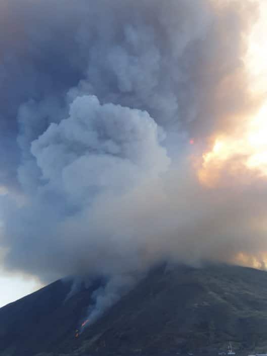 Stromboli eruption