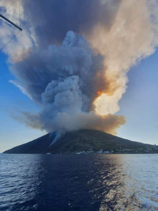 Stromboli eruption