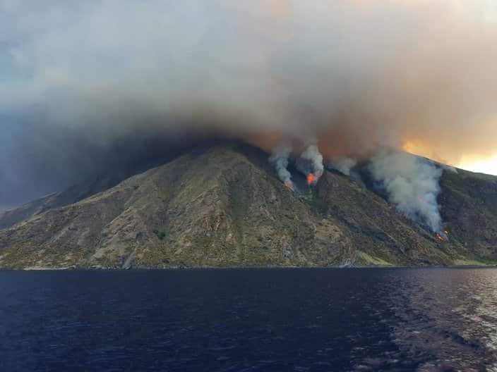 Stromboli eruption