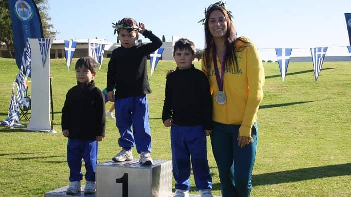 Students Olympic Games at St Andrew's Grammar in Western Australia. 