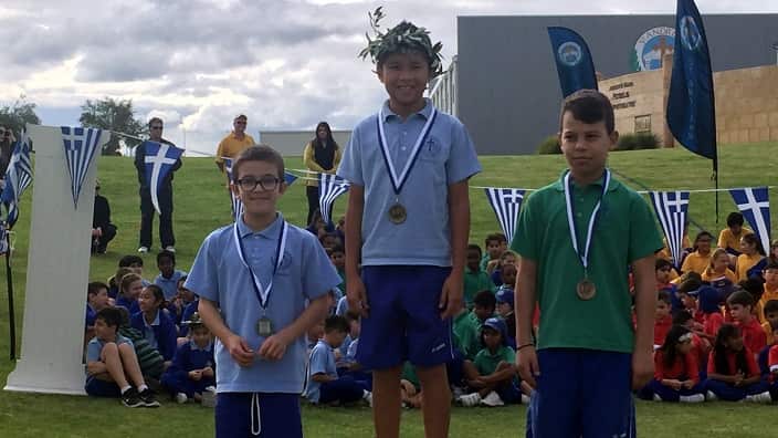 Students Olympic Games at St Andrew's Grammar in Western Australia. 
