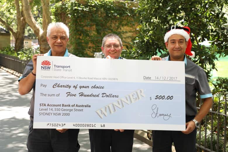 NSW Christmas Bus Donation