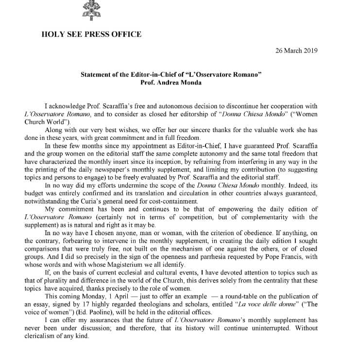 Holy See Press Office
