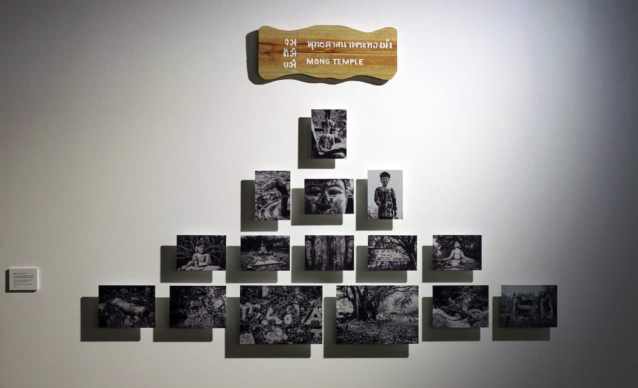 Statues in Hmong temple in Ban Vinai Refugee Camp 