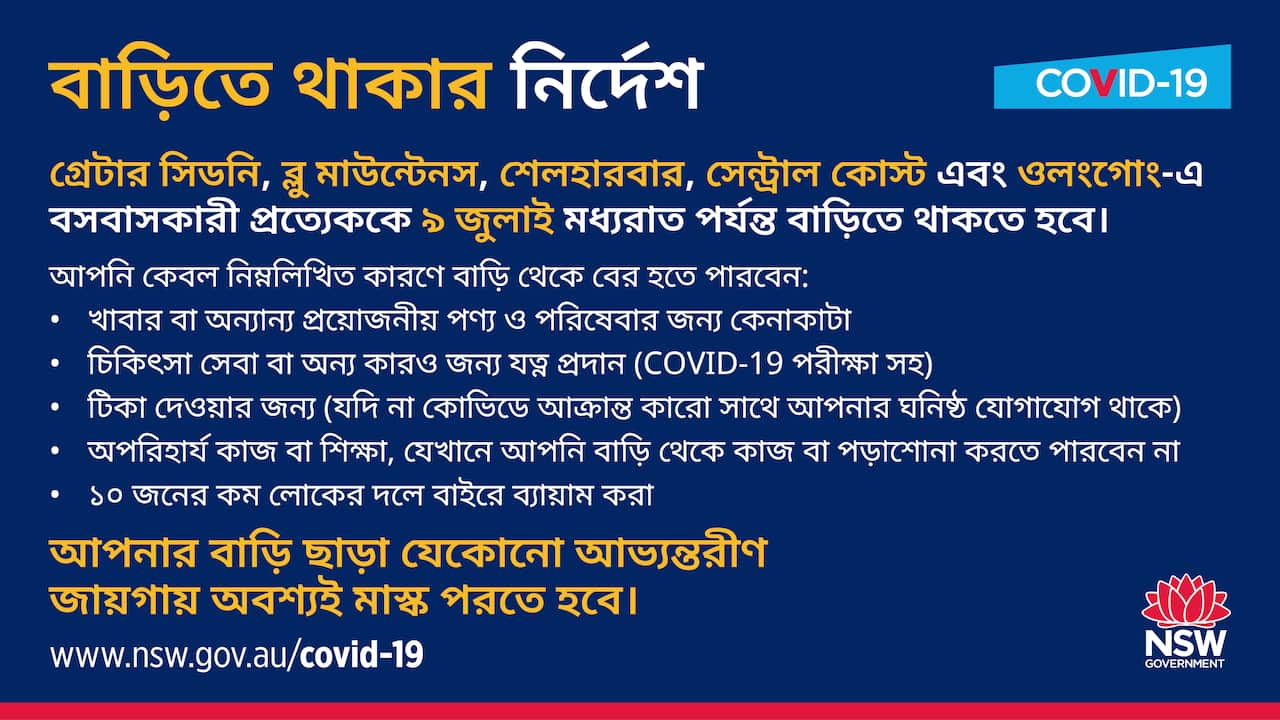 COVID-19 Stay at home order