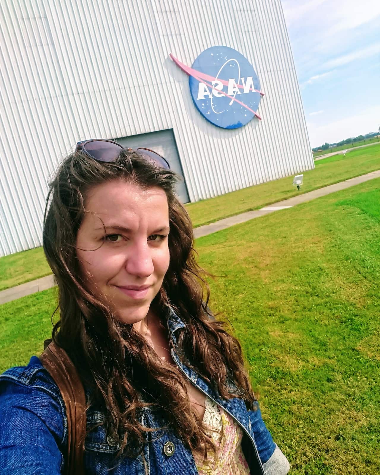 Stefania Peracchi al centro NASA di Huston