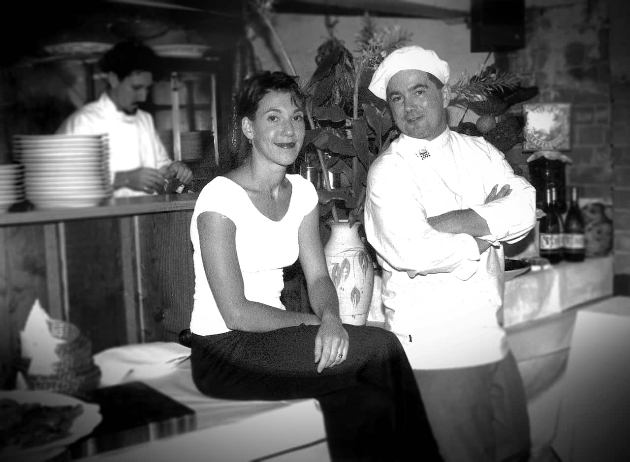 Stefano De Pieri and his wife Donata Carrazza