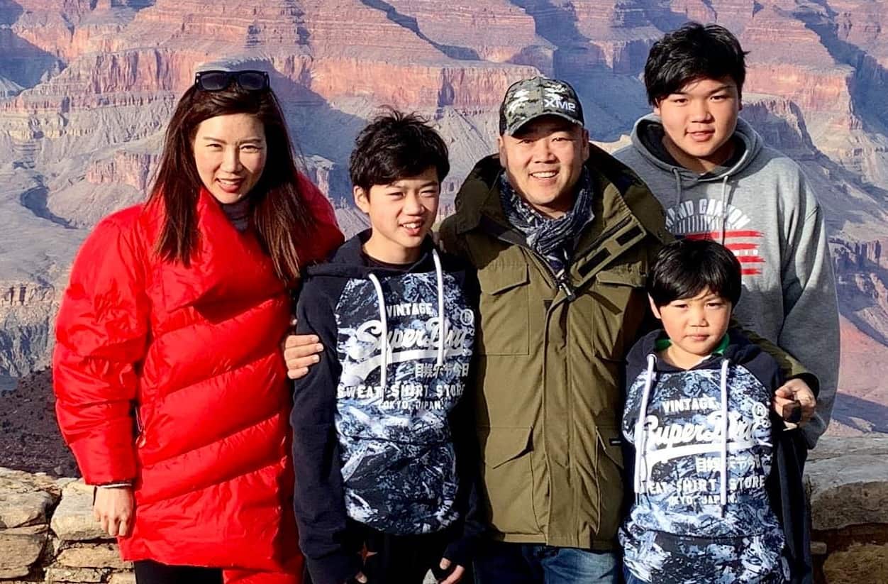 오창원 씨 가족