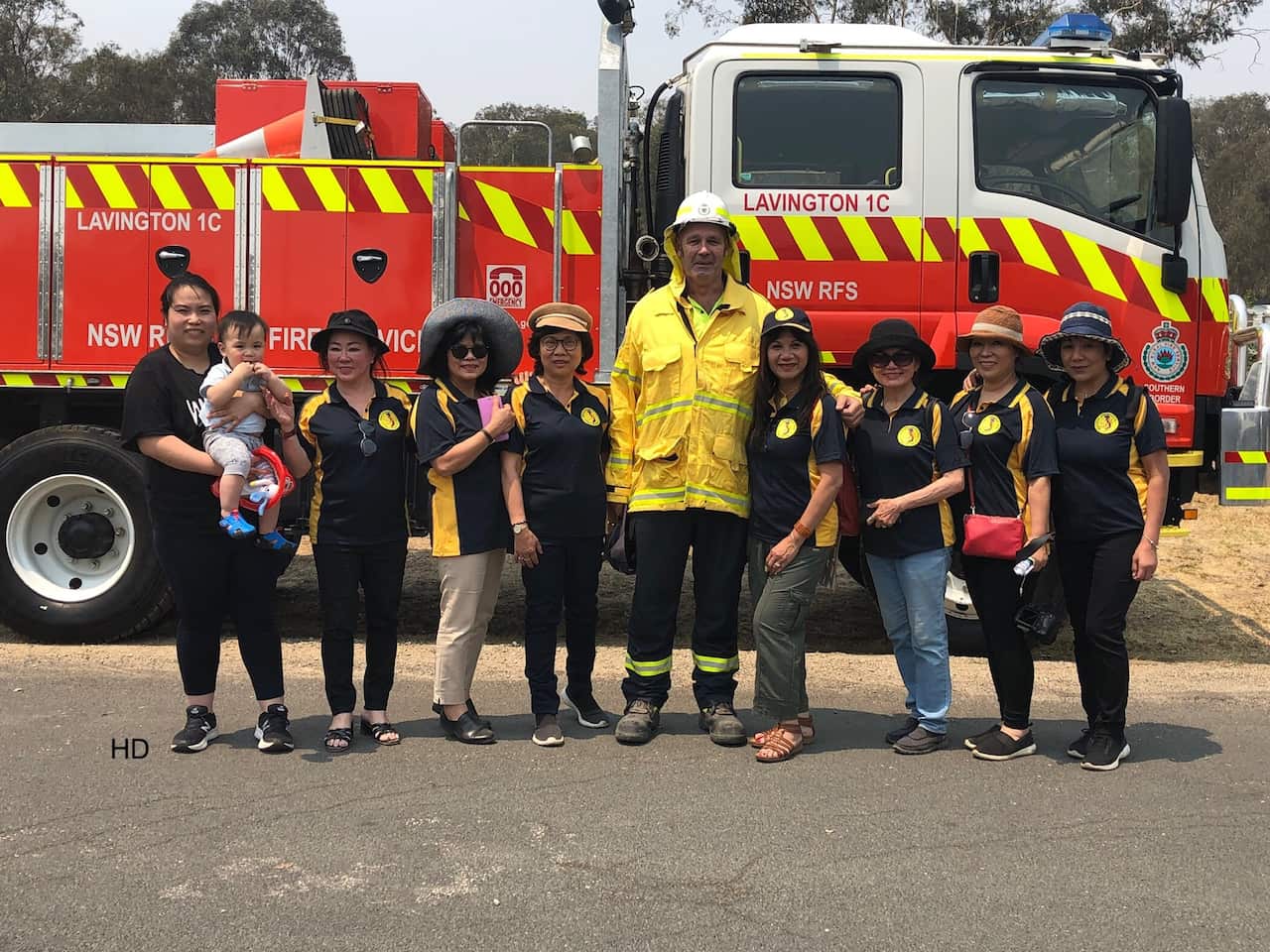 Stephen Young, Deputy Captain of Lavington Rural Fire Brigade (volunteers)