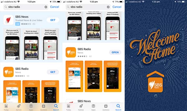 iphone sbs radio app download
