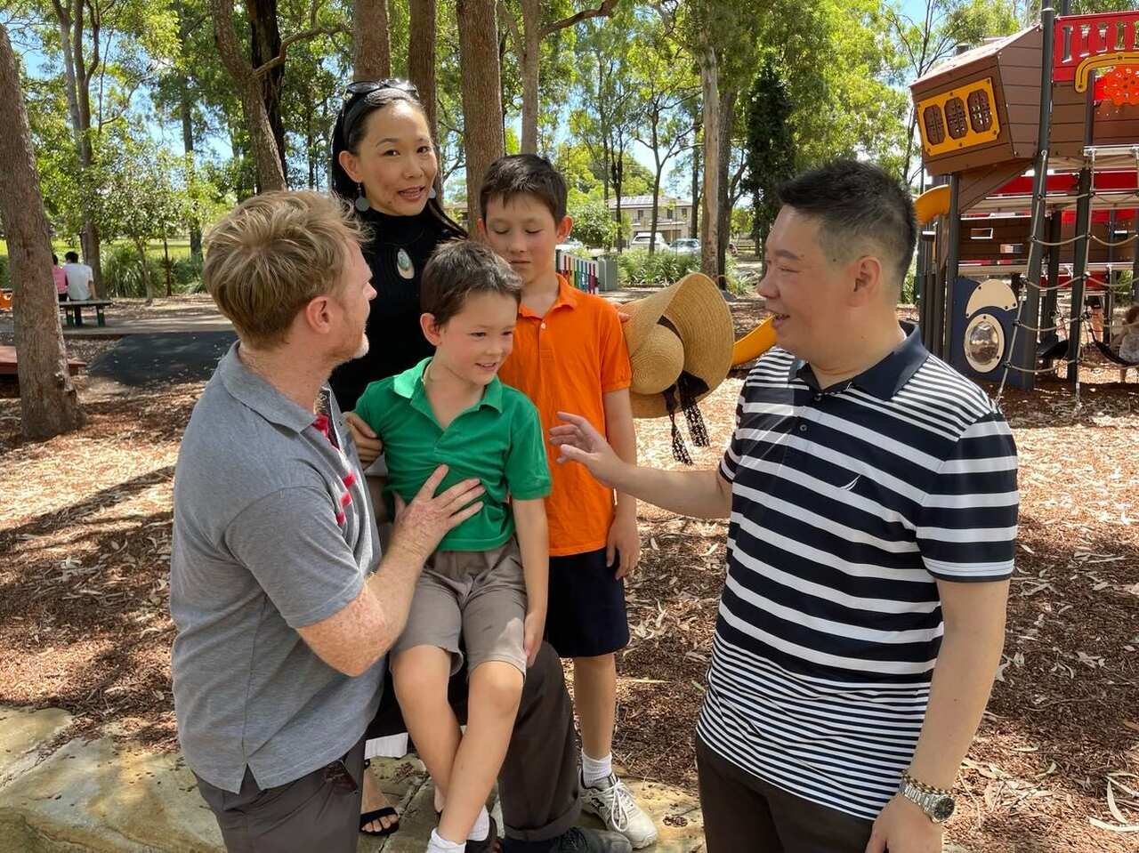 Mr Huang says his experience as a local government councillor was priceless