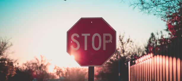 Stop sign