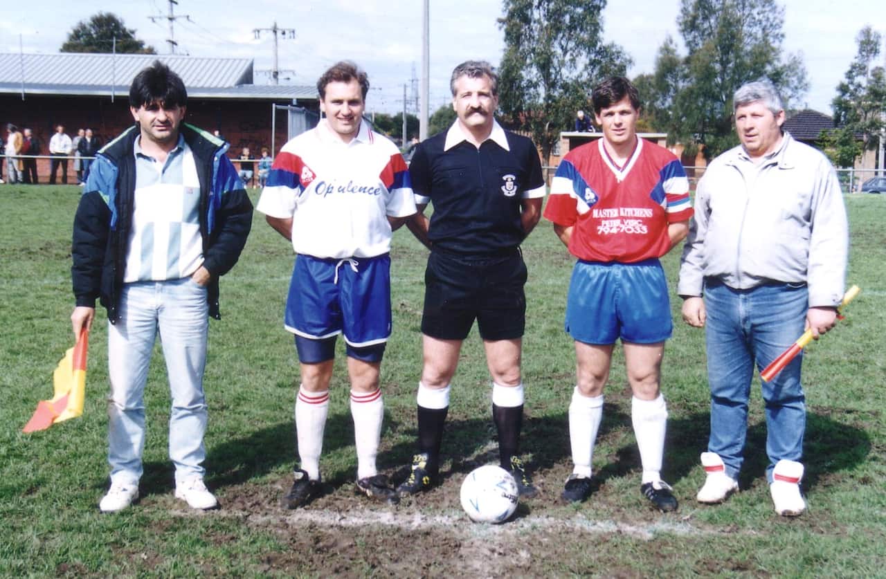 After his playing career, Jim Milisavljevic was successful as a football referee