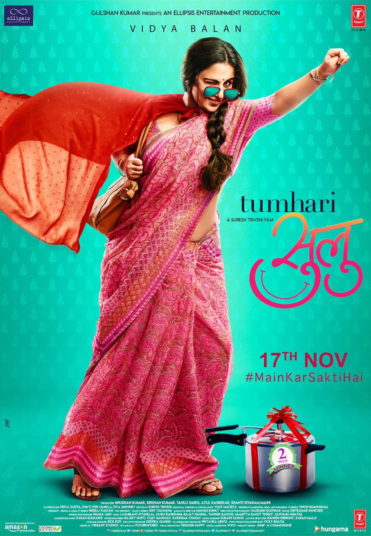 Poster of Film- Tumhari Sulu