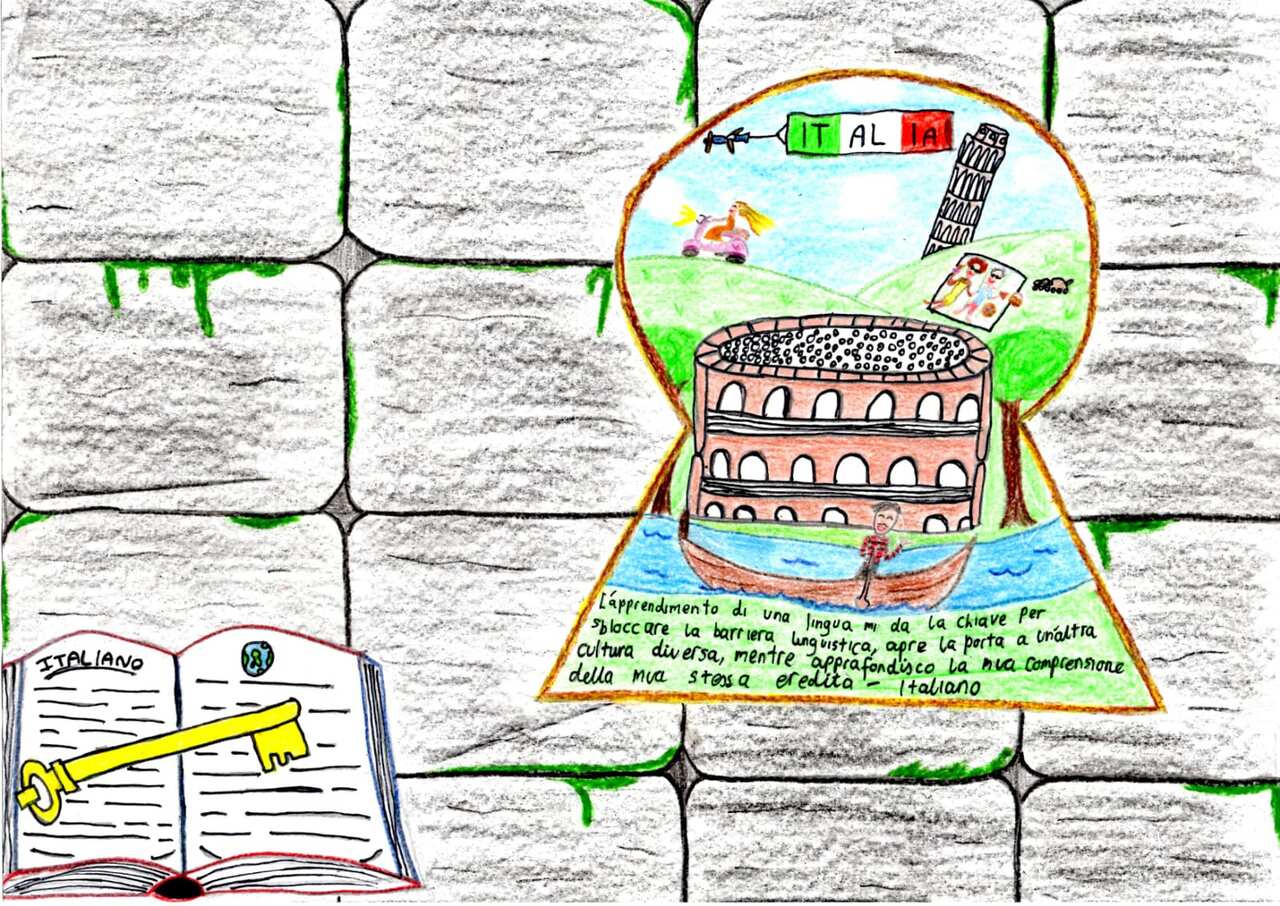 ummer Frisch from Cairns School of Distance Education, NSW (Age 13-15, Italian)
