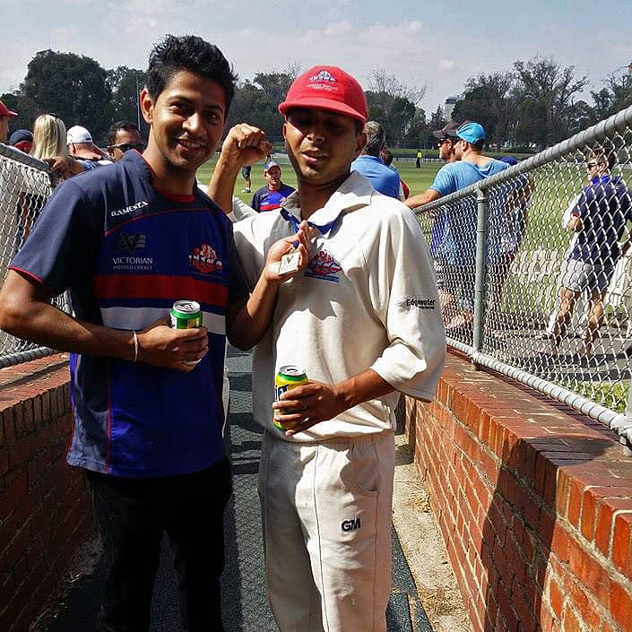 Sunam Gautam during his struggle phase in Australia